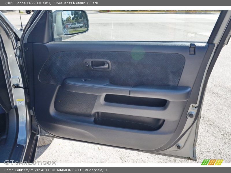 Silver Moss Metallic / Black 2005 Honda CR-V EX 4WD