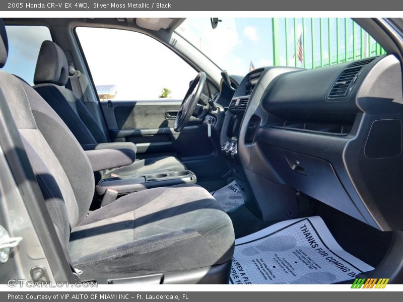 Silver Moss Metallic / Black 2005 Honda CR-V EX 4WD