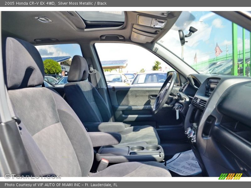 Silver Moss Metallic / Black 2005 Honda CR-V EX 4WD