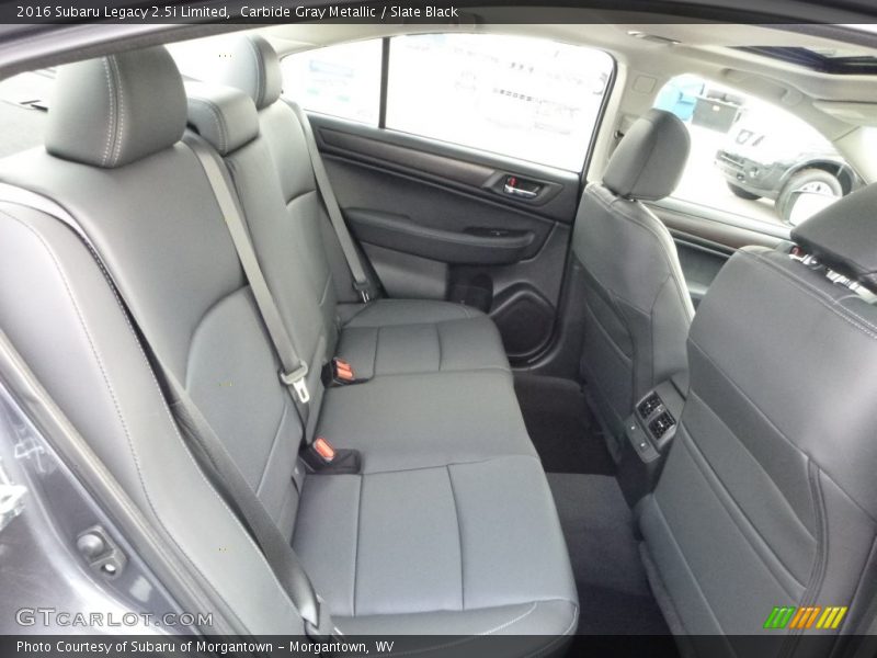Carbide Gray Metallic / Slate Black 2016 Subaru Legacy 2.5i Limited