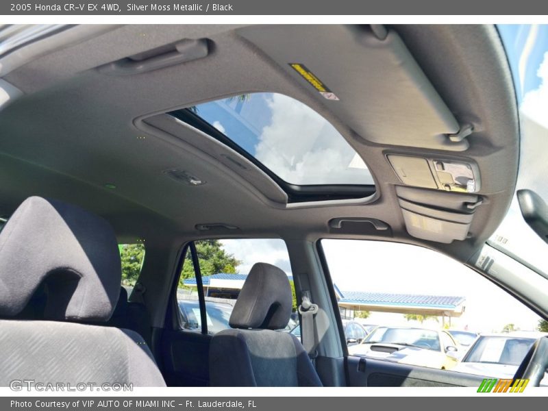 Silver Moss Metallic / Black 2005 Honda CR-V EX 4WD
