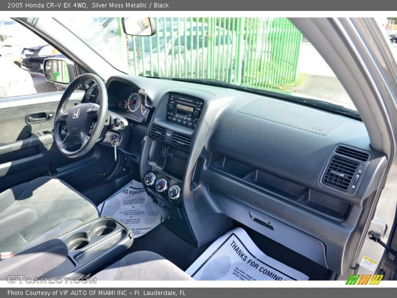 Silver Moss Metallic / Black 2005 Honda CR-V EX 4WD