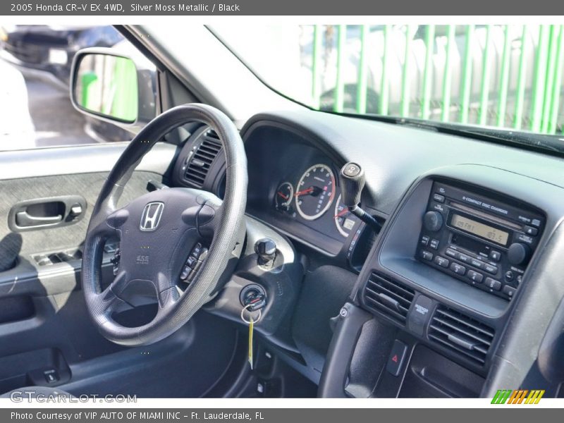 Silver Moss Metallic / Black 2005 Honda CR-V EX 4WD