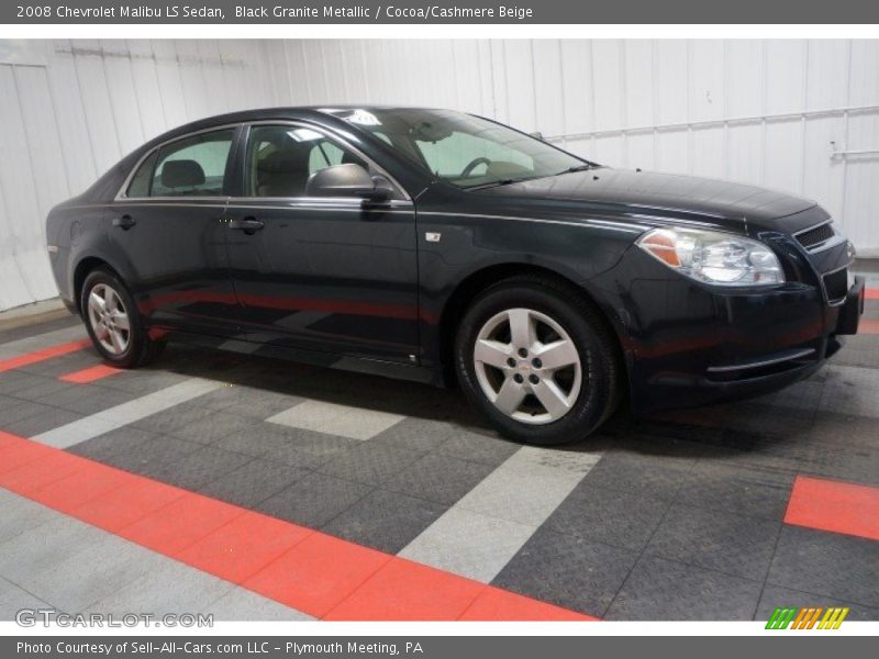 Black Granite Metallic / Cocoa/Cashmere Beige 2008 Chevrolet Malibu LS Sedan