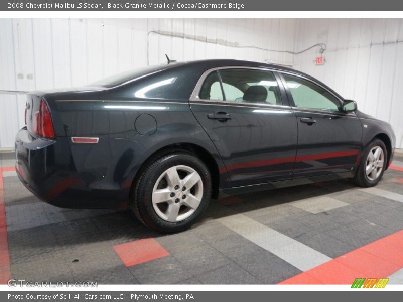 Black Granite Metallic / Cocoa/Cashmere Beige 2008 Chevrolet Malibu LS Sedan
