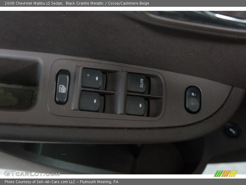 Black Granite Metallic / Cocoa/Cashmere Beige 2008 Chevrolet Malibu LS Sedan