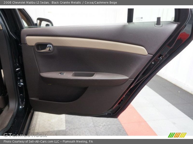 Black Granite Metallic / Cocoa/Cashmere Beige 2008 Chevrolet Malibu LS Sedan