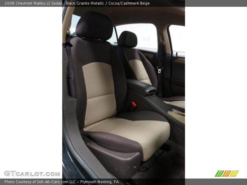 Black Granite Metallic / Cocoa/Cashmere Beige 2008 Chevrolet Malibu LS Sedan