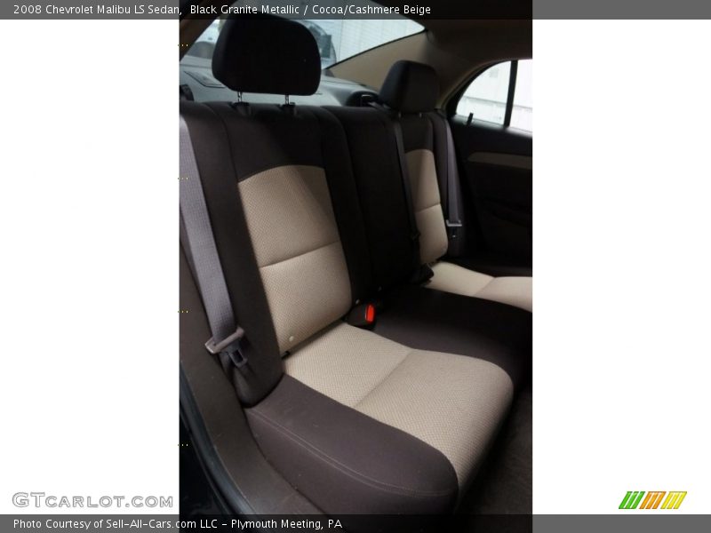 Black Granite Metallic / Cocoa/Cashmere Beige 2008 Chevrolet Malibu LS Sedan