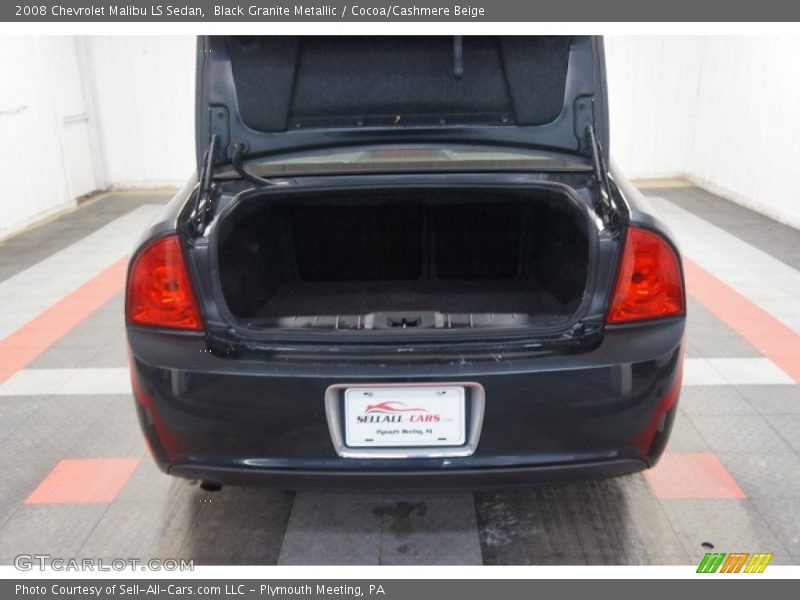 Black Granite Metallic / Cocoa/Cashmere Beige 2008 Chevrolet Malibu LS Sedan
