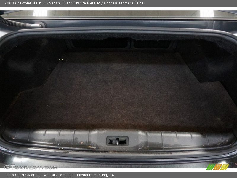 Black Granite Metallic / Cocoa/Cashmere Beige 2008 Chevrolet Malibu LS Sedan