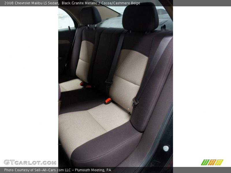 Black Granite Metallic / Cocoa/Cashmere Beige 2008 Chevrolet Malibu LS Sedan