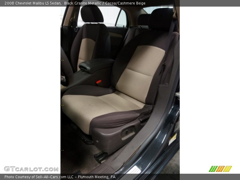 Black Granite Metallic / Cocoa/Cashmere Beige 2008 Chevrolet Malibu LS Sedan