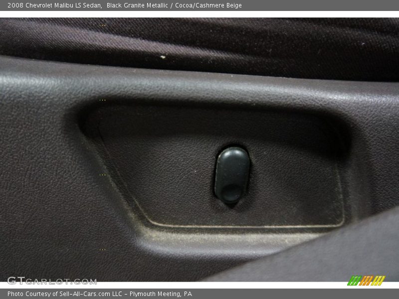 Black Granite Metallic / Cocoa/Cashmere Beige 2008 Chevrolet Malibu LS Sedan