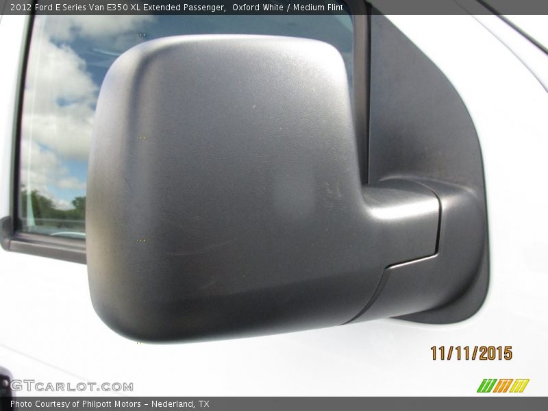 Oxford White / Medium Flint 2012 Ford E Series Van E350 XL Extended Passenger
