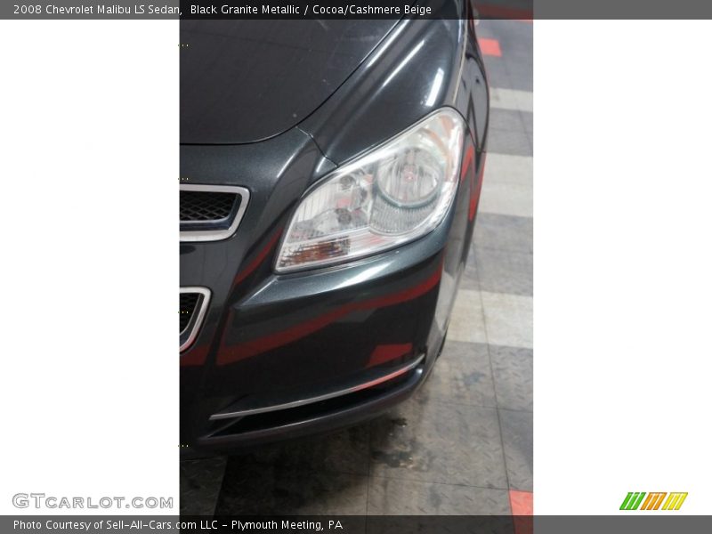 Black Granite Metallic / Cocoa/Cashmere Beige 2008 Chevrolet Malibu LS Sedan