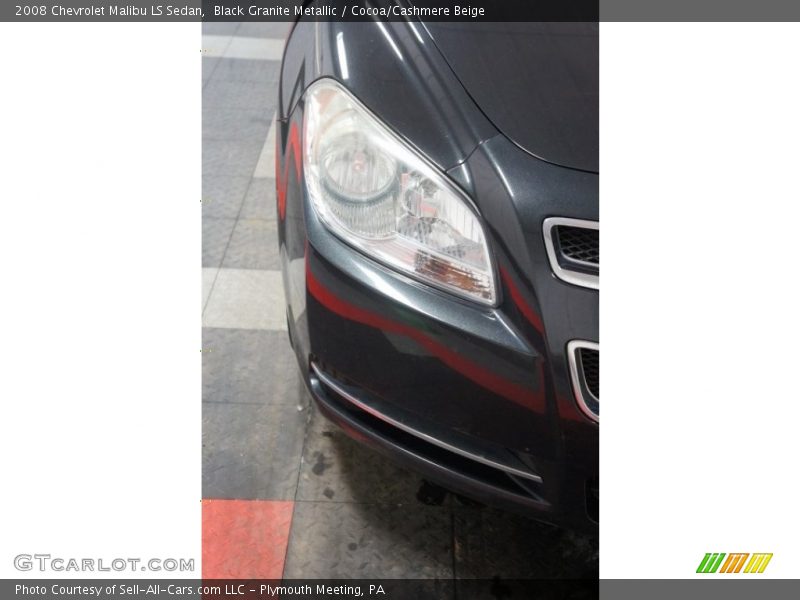 Black Granite Metallic / Cocoa/Cashmere Beige 2008 Chevrolet Malibu LS Sedan