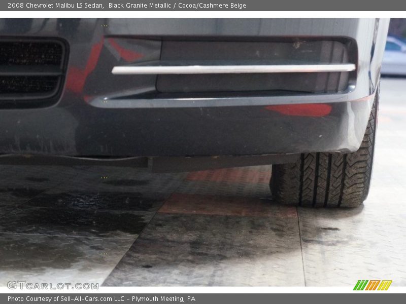 Black Granite Metallic / Cocoa/Cashmere Beige 2008 Chevrolet Malibu LS Sedan