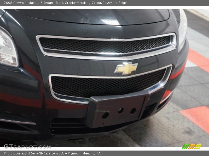 Black Granite Metallic / Cocoa/Cashmere Beige 2008 Chevrolet Malibu LS Sedan