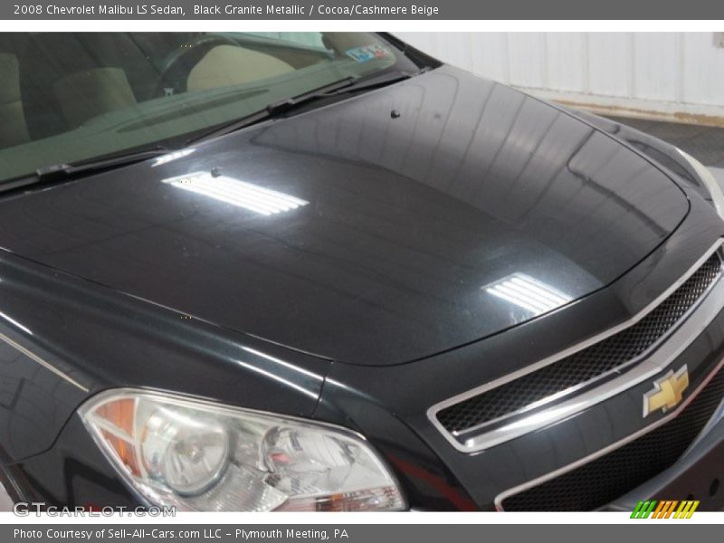 Black Granite Metallic / Cocoa/Cashmere Beige 2008 Chevrolet Malibu LS Sedan
