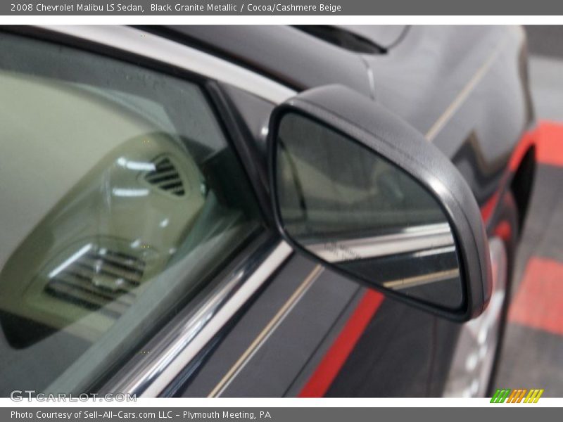 Black Granite Metallic / Cocoa/Cashmere Beige 2008 Chevrolet Malibu LS Sedan