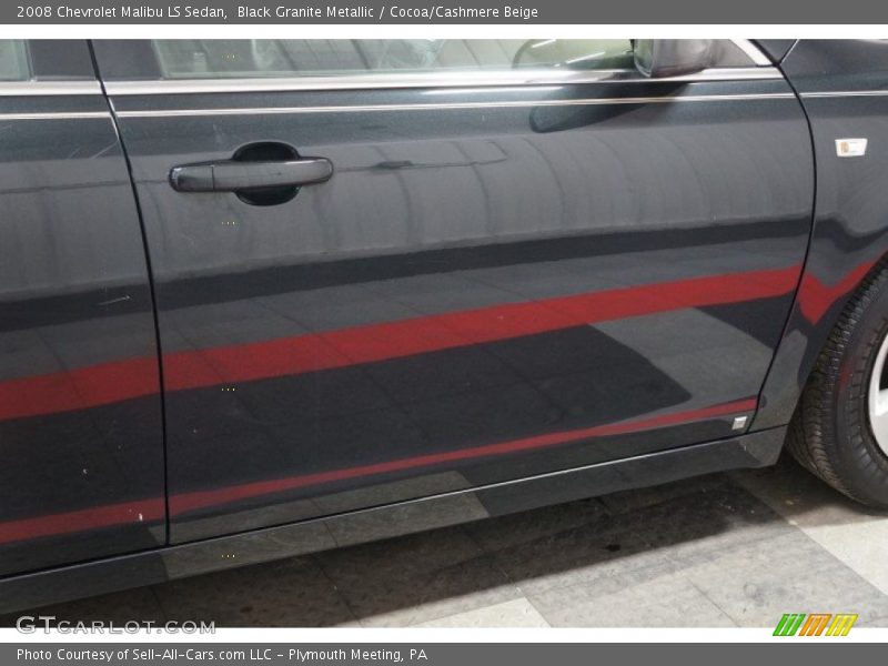 Black Granite Metallic / Cocoa/Cashmere Beige 2008 Chevrolet Malibu LS Sedan