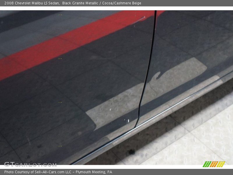 Black Granite Metallic / Cocoa/Cashmere Beige 2008 Chevrolet Malibu LS Sedan