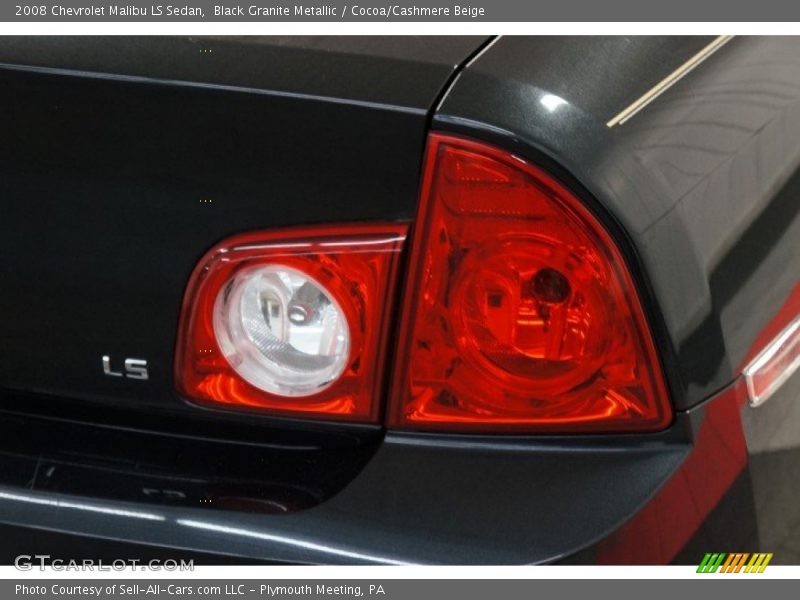 Black Granite Metallic / Cocoa/Cashmere Beige 2008 Chevrolet Malibu LS Sedan