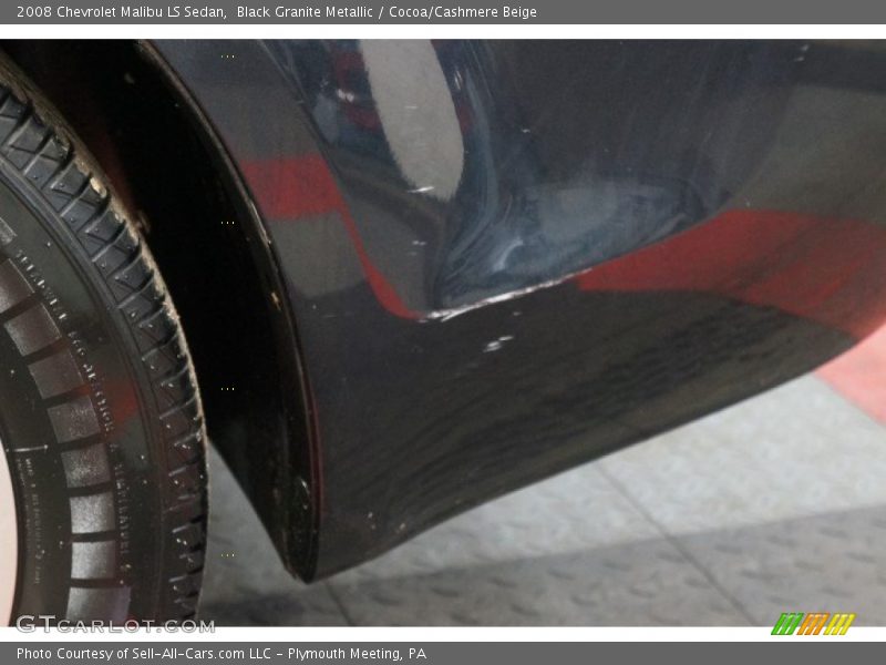 Black Granite Metallic / Cocoa/Cashmere Beige 2008 Chevrolet Malibu LS Sedan