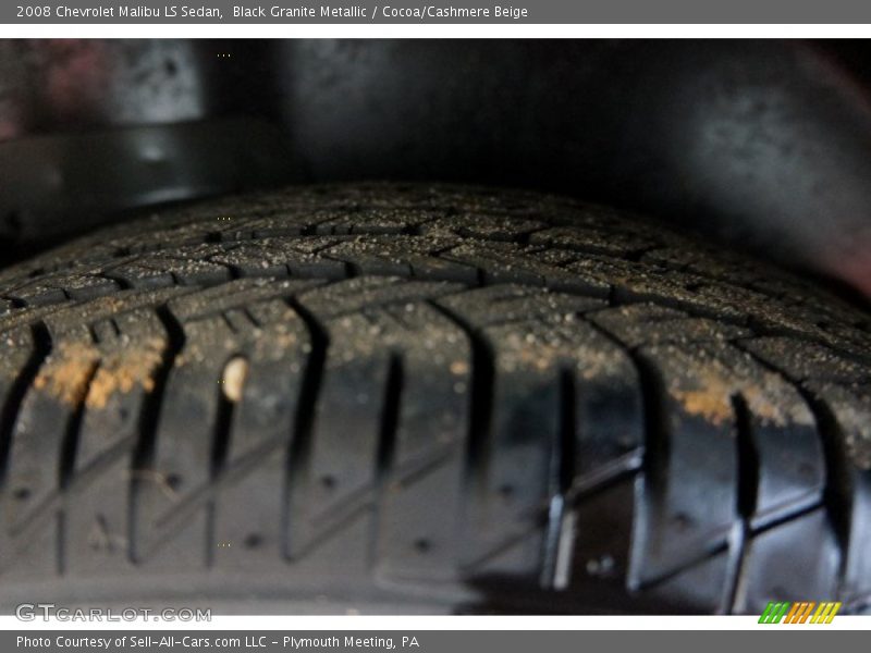 Black Granite Metallic / Cocoa/Cashmere Beige 2008 Chevrolet Malibu LS Sedan