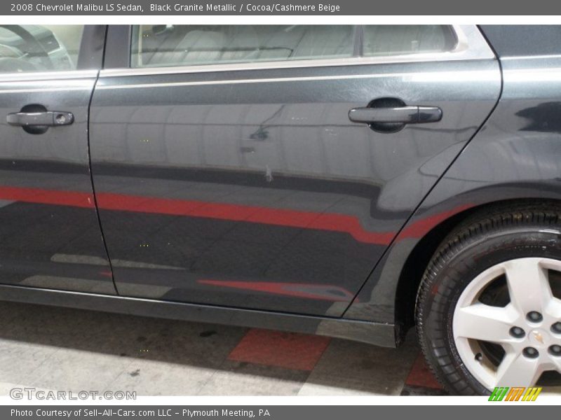 Black Granite Metallic / Cocoa/Cashmere Beige 2008 Chevrolet Malibu LS Sedan