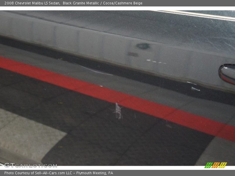 Black Granite Metallic / Cocoa/Cashmere Beige 2008 Chevrolet Malibu LS Sedan