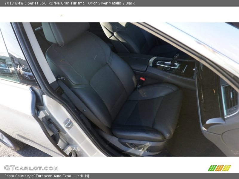 Orion Silver Metallic / Black 2013 BMW 5 Series 550i xDrive Gran Turismo