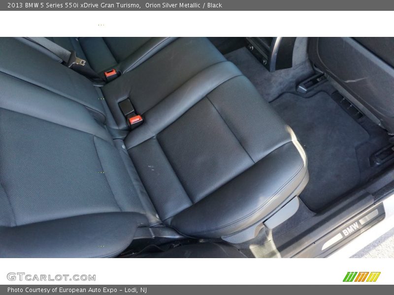 Orion Silver Metallic / Black 2013 BMW 5 Series 550i xDrive Gran Turismo