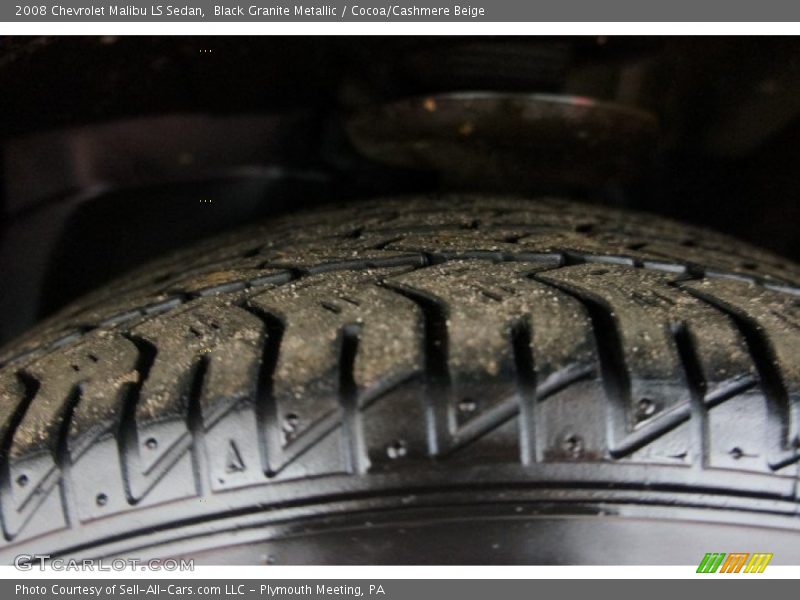 Black Granite Metallic / Cocoa/Cashmere Beige 2008 Chevrolet Malibu LS Sedan