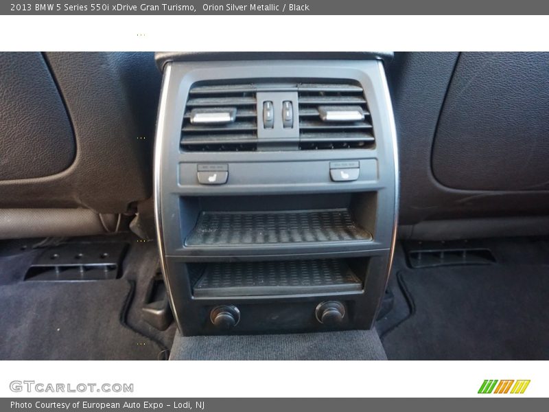 Orion Silver Metallic / Black 2013 BMW 5 Series 550i xDrive Gran Turismo