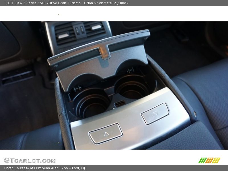 Orion Silver Metallic / Black 2013 BMW 5 Series 550i xDrive Gran Turismo
