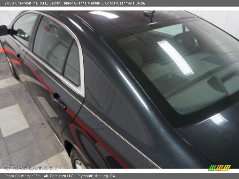 Black Granite Metallic / Cocoa/Cashmere Beige 2008 Chevrolet Malibu LS Sedan