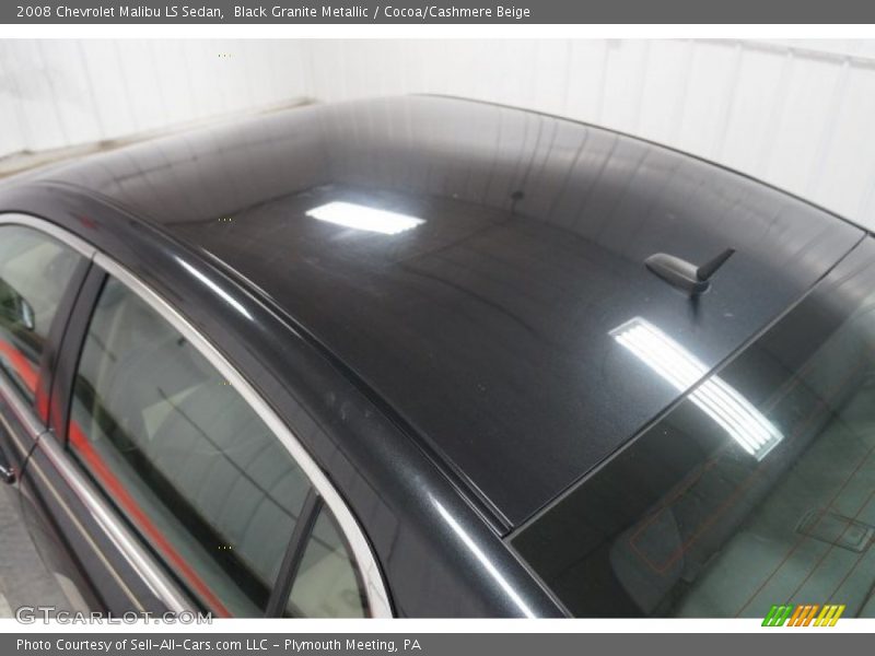 Black Granite Metallic / Cocoa/Cashmere Beige 2008 Chevrolet Malibu LS Sedan