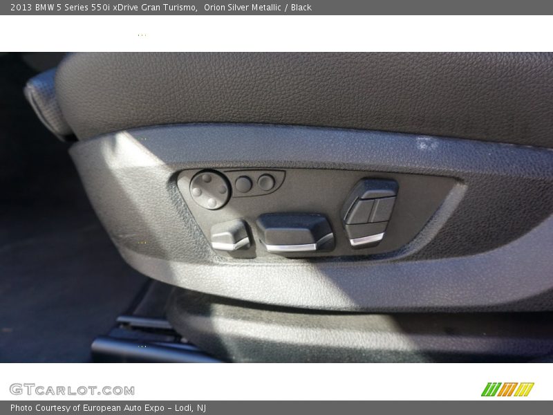Orion Silver Metallic / Black 2013 BMW 5 Series 550i xDrive Gran Turismo