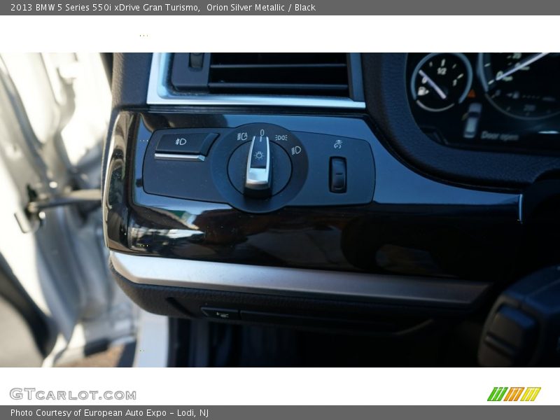 Orion Silver Metallic / Black 2013 BMW 5 Series 550i xDrive Gran Turismo