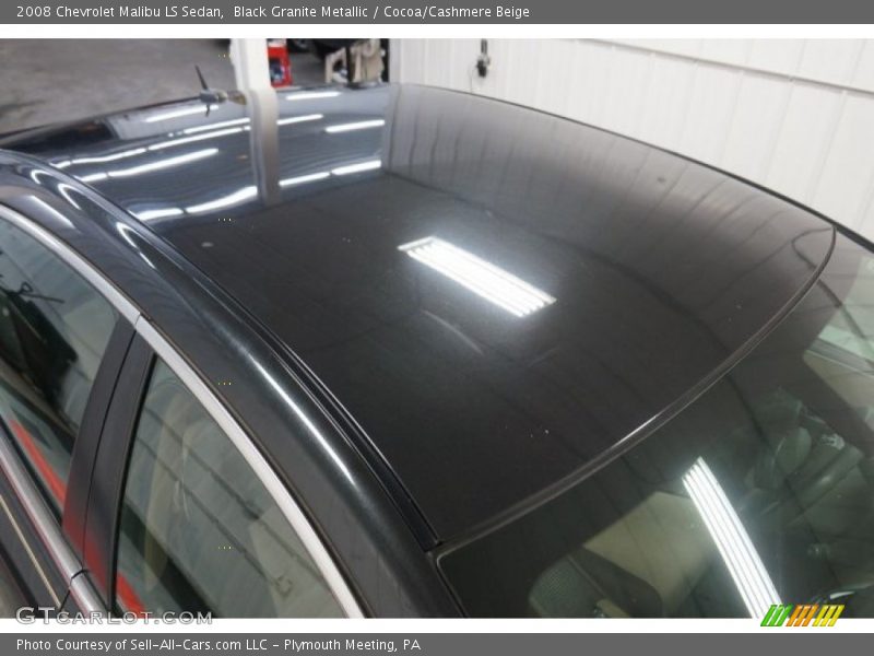 Black Granite Metallic / Cocoa/Cashmere Beige 2008 Chevrolet Malibu LS Sedan
