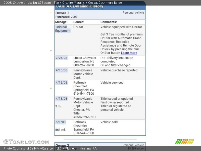 Black Granite Metallic / Cocoa/Cashmere Beige 2008 Chevrolet Malibu LS Sedan