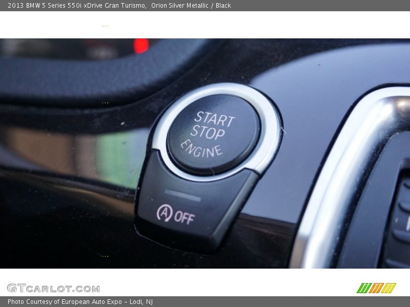 Orion Silver Metallic / Black 2013 BMW 5 Series 550i xDrive Gran Turismo