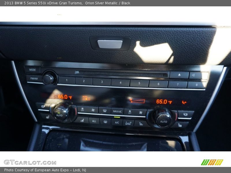 Orion Silver Metallic / Black 2013 BMW 5 Series 550i xDrive Gran Turismo