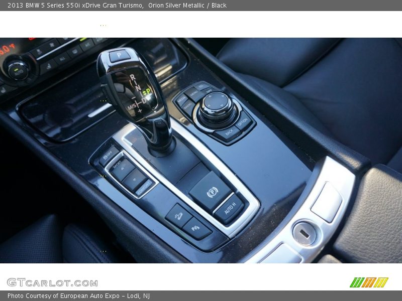 Orion Silver Metallic / Black 2013 BMW 5 Series 550i xDrive Gran Turismo
