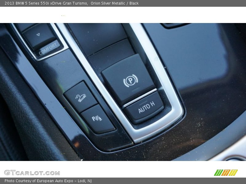 Orion Silver Metallic / Black 2013 BMW 5 Series 550i xDrive Gran Turismo