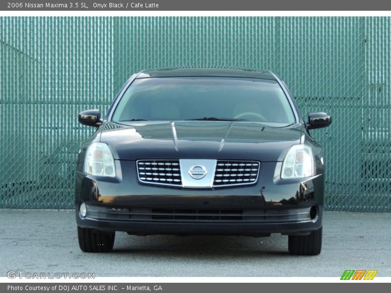 Onyx Black / Cafe Latte 2006 Nissan Maxima 3.5 SL