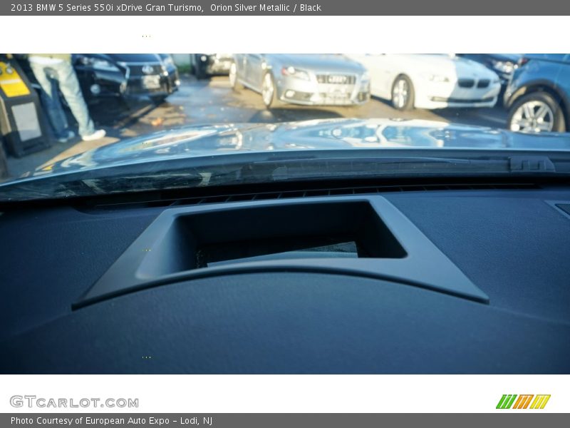 Orion Silver Metallic / Black 2013 BMW 5 Series 550i xDrive Gran Turismo