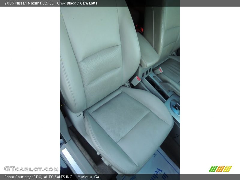 Onyx Black / Cafe Latte 2006 Nissan Maxima 3.5 SL